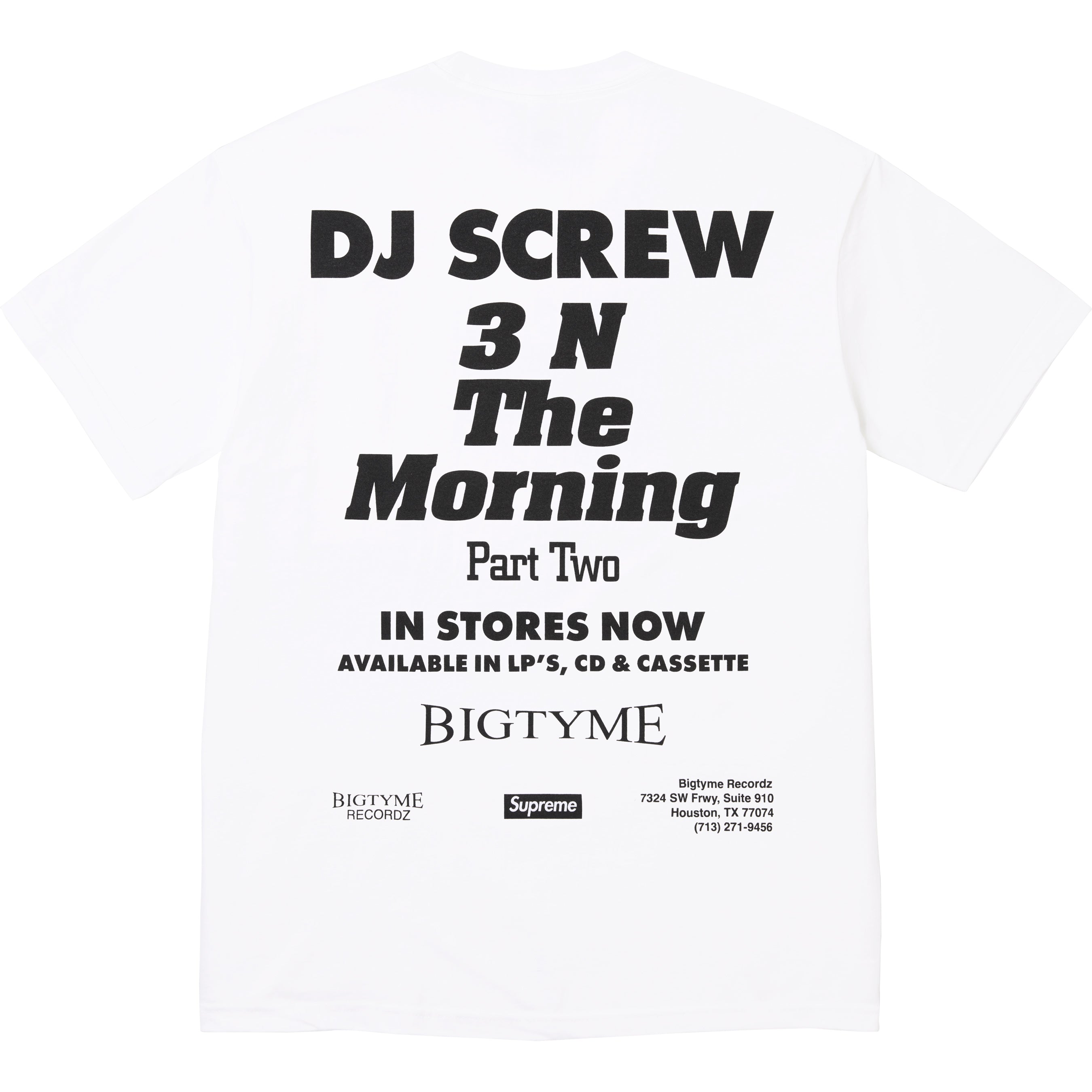 Supreme/DJ Screw SUC Tee view 10